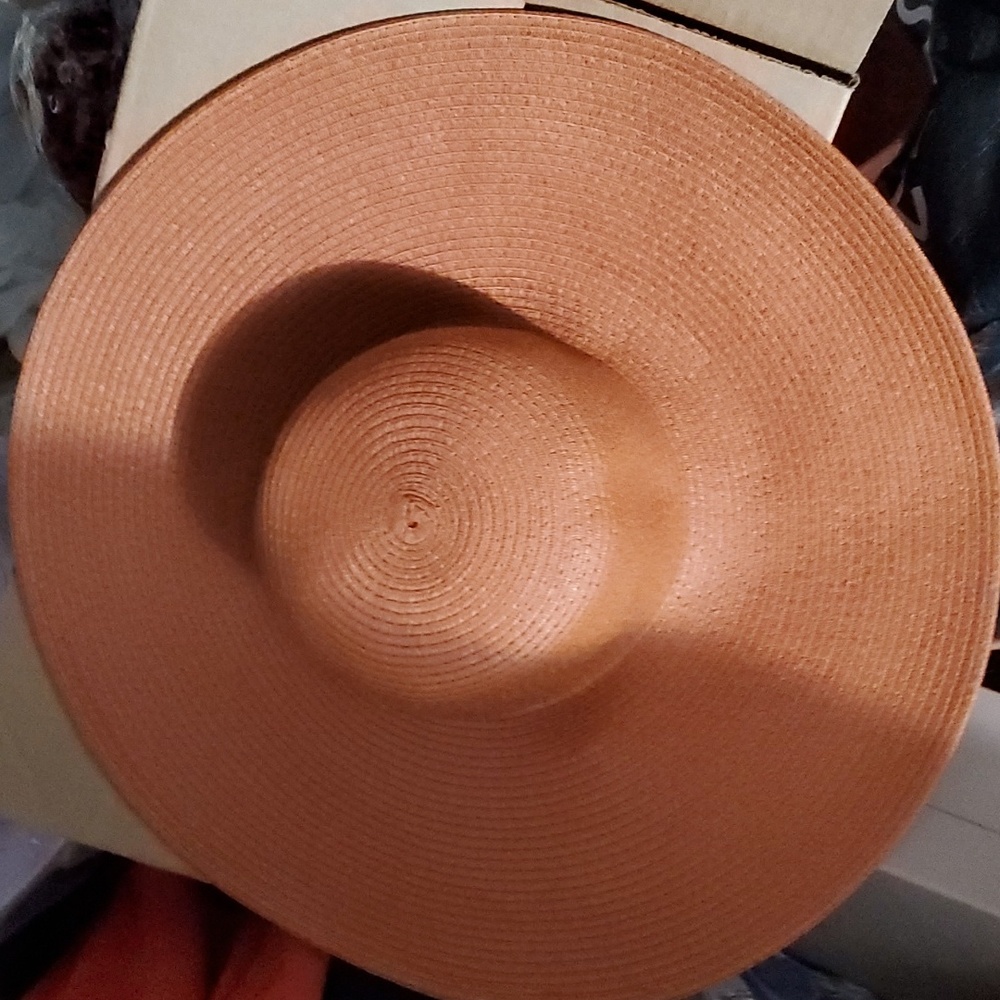 NWT large straw hat